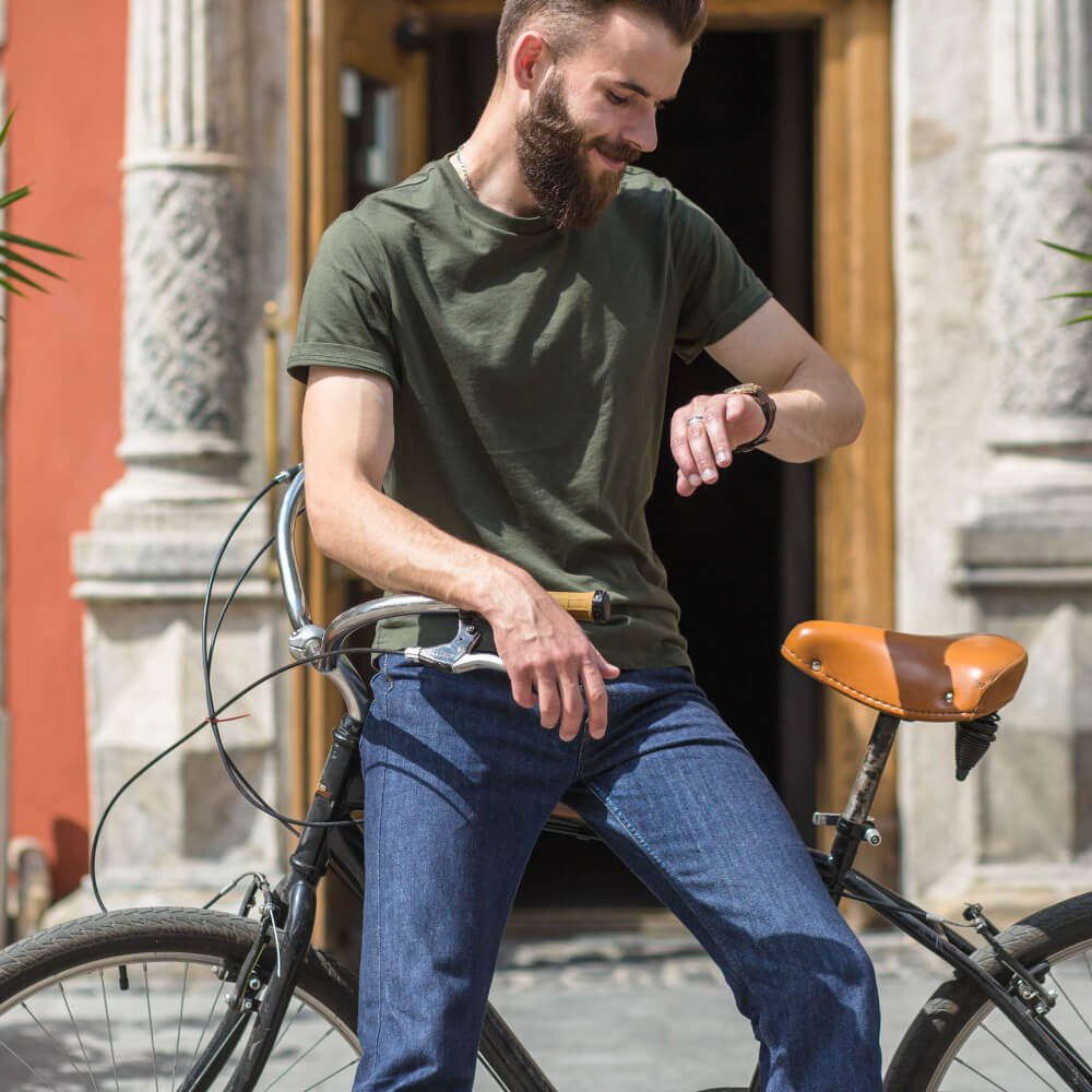 Men's Slim Fit Stretch Denim Jeans