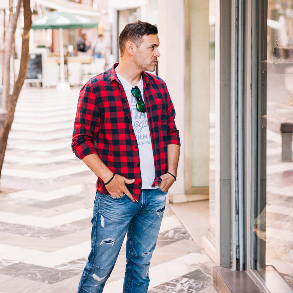 Men's Slim Fit Stretch Denim Jeans