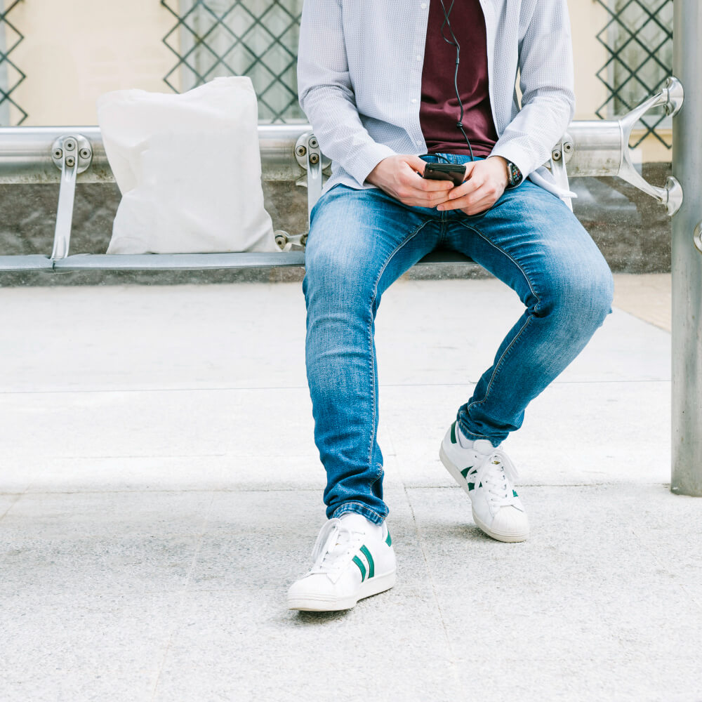 Men's Slim Fit Stretch Denim Jeans