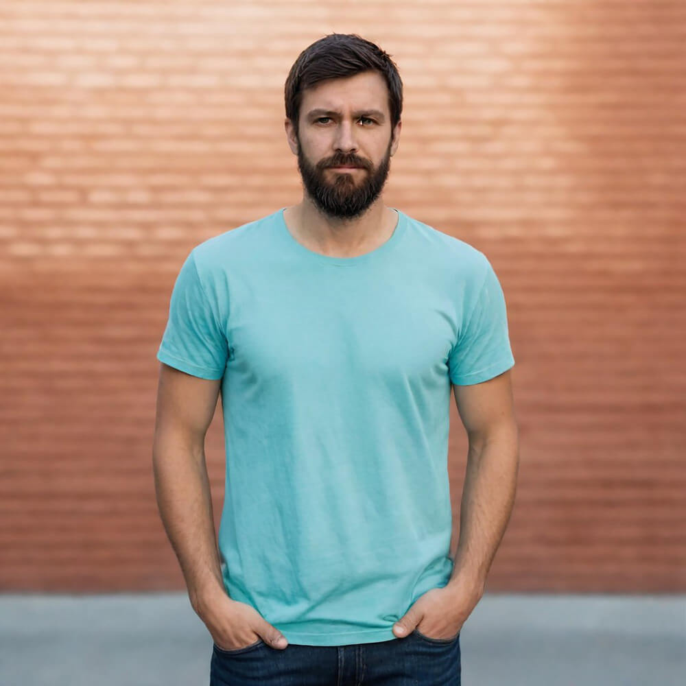 Men's Crew Neck Cotton T-Shirt