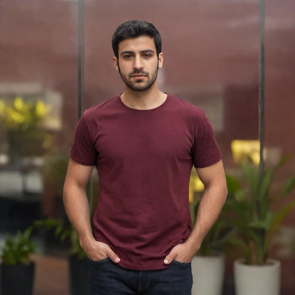 Men's Crew Neck Cotton T-Shirt