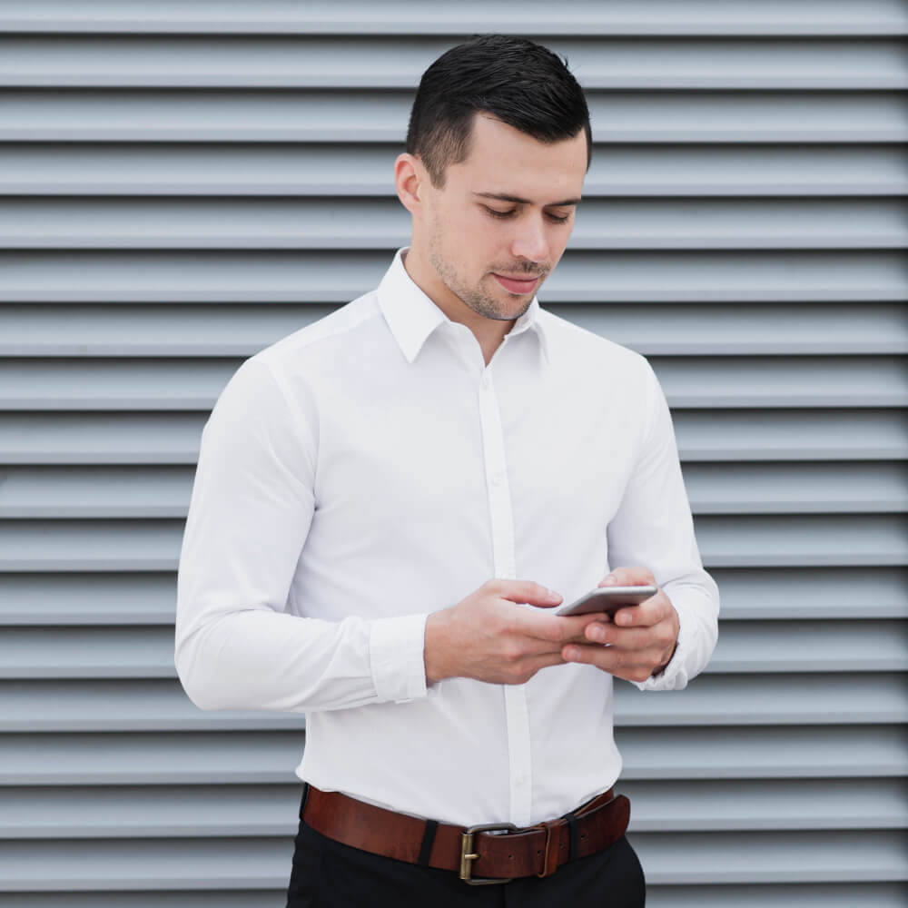 Men's Regular Fit Formal Cotton Shirt