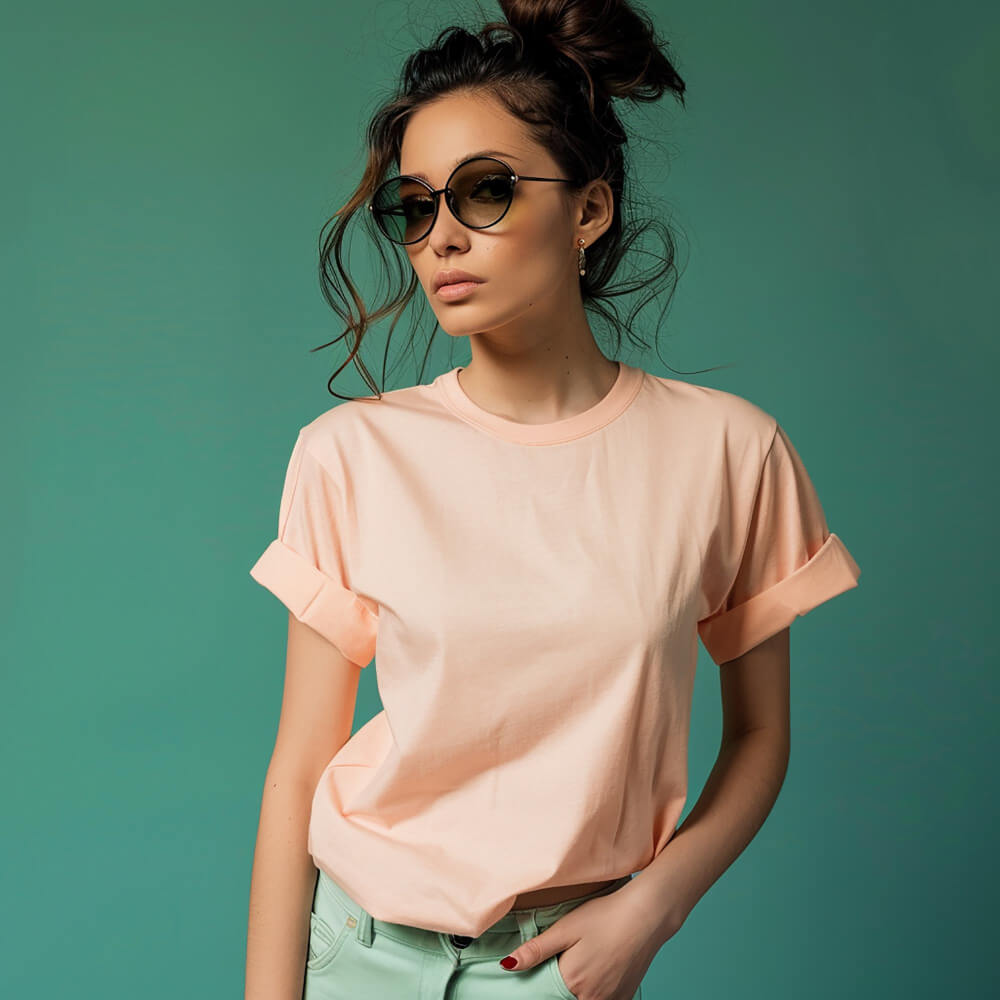 Women's Crew Neck Cotton T-Shirt