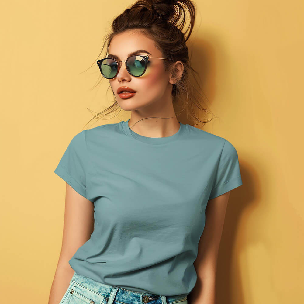 Women's Crew Neck Cotton T-Shirt