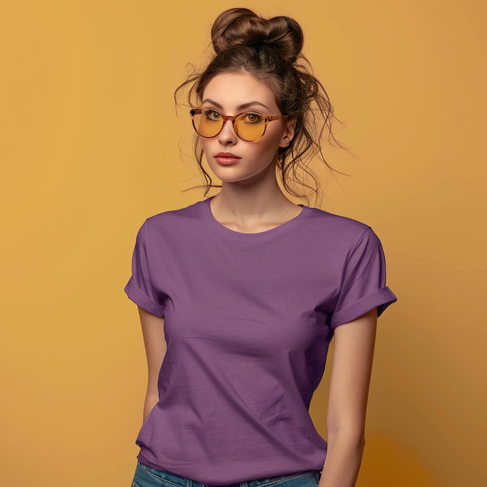 Women's Crew Neck Cotton T-Shirt
